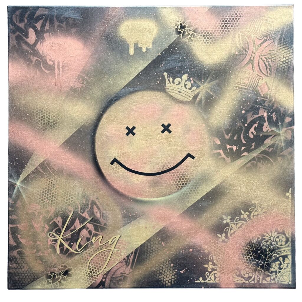 King – Spray-Art von Stefanie Schmitt