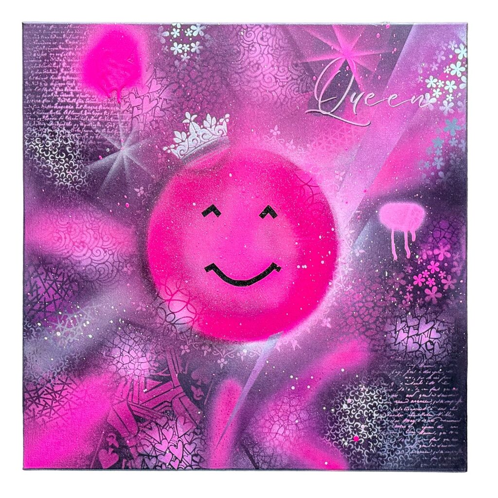 Queen – Spray-Art von Stefanie Schmitt