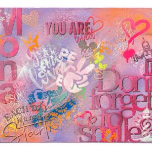 Mona &ndash; Spray-Art von Stefanie Schmitt